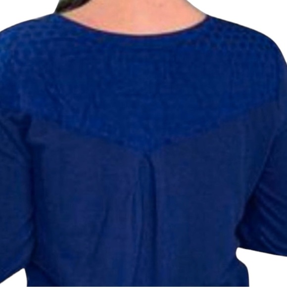 $118 Anthropologie Thermal Chemise / Dress XSmall 0 2 Navy Blue Comfy Soft Modal - Picture 8 of 16